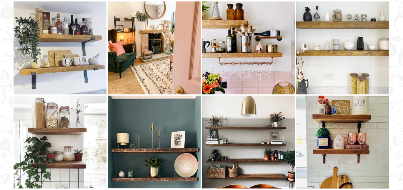 5 Places Around Your Home Where Floating Shelves Save You Space
