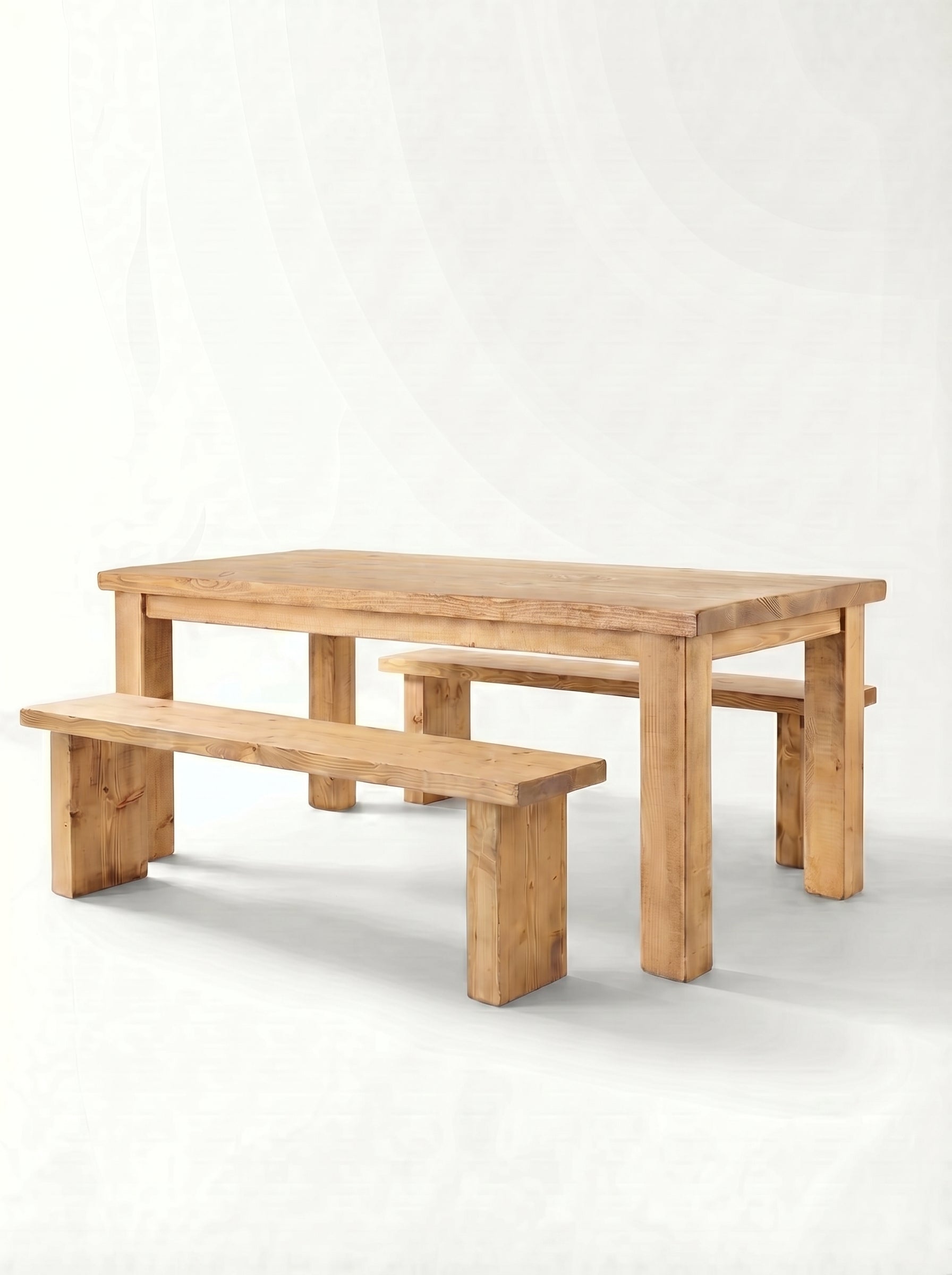 Chopwell Dining Table and Benches - Dining Table and Benches Sets