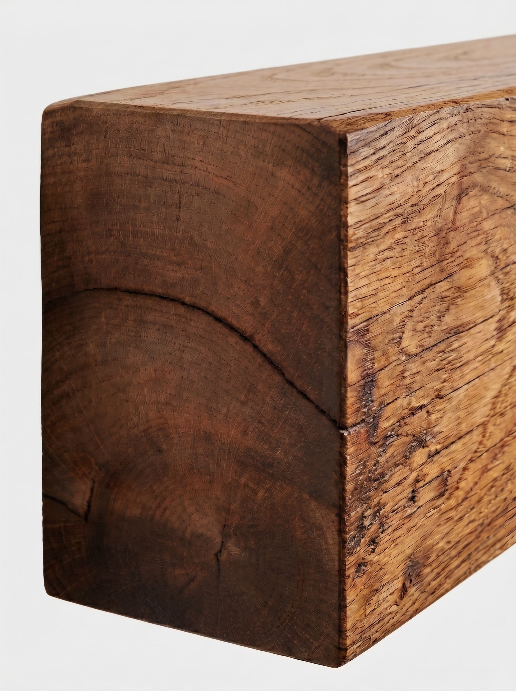4x6 Oak Mantel Beam (9x14cm) - Mantel Beams