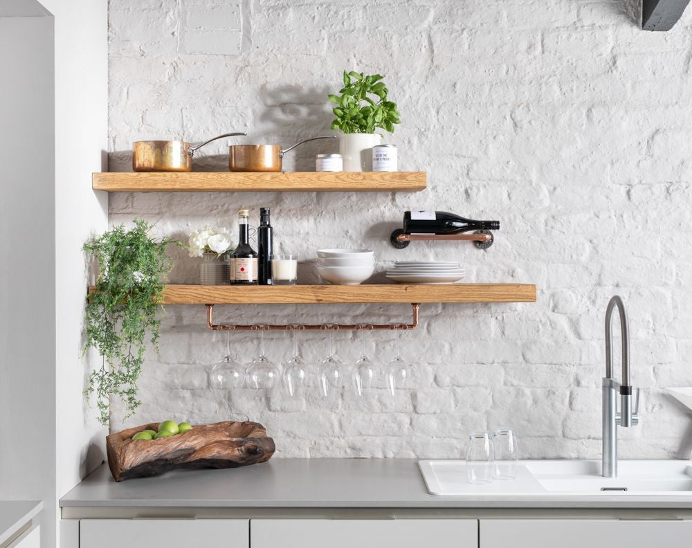 12x2 Rustic Floating Shelf - Outlet - Save 20% -