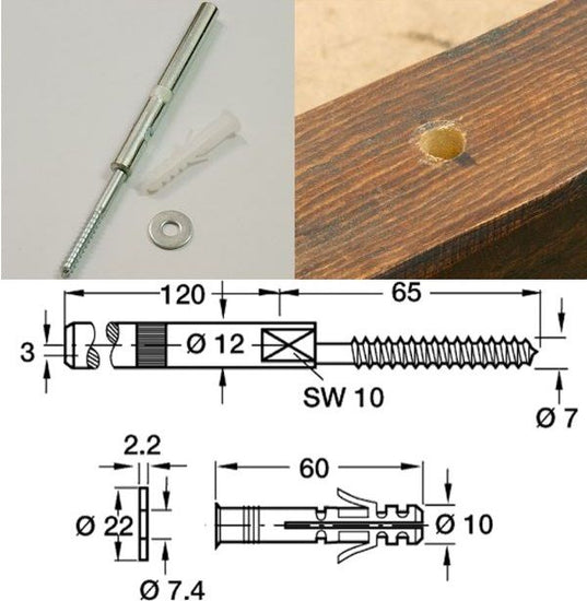 12x2 Rustic Floating Shelf - Outlet - Save 20% -