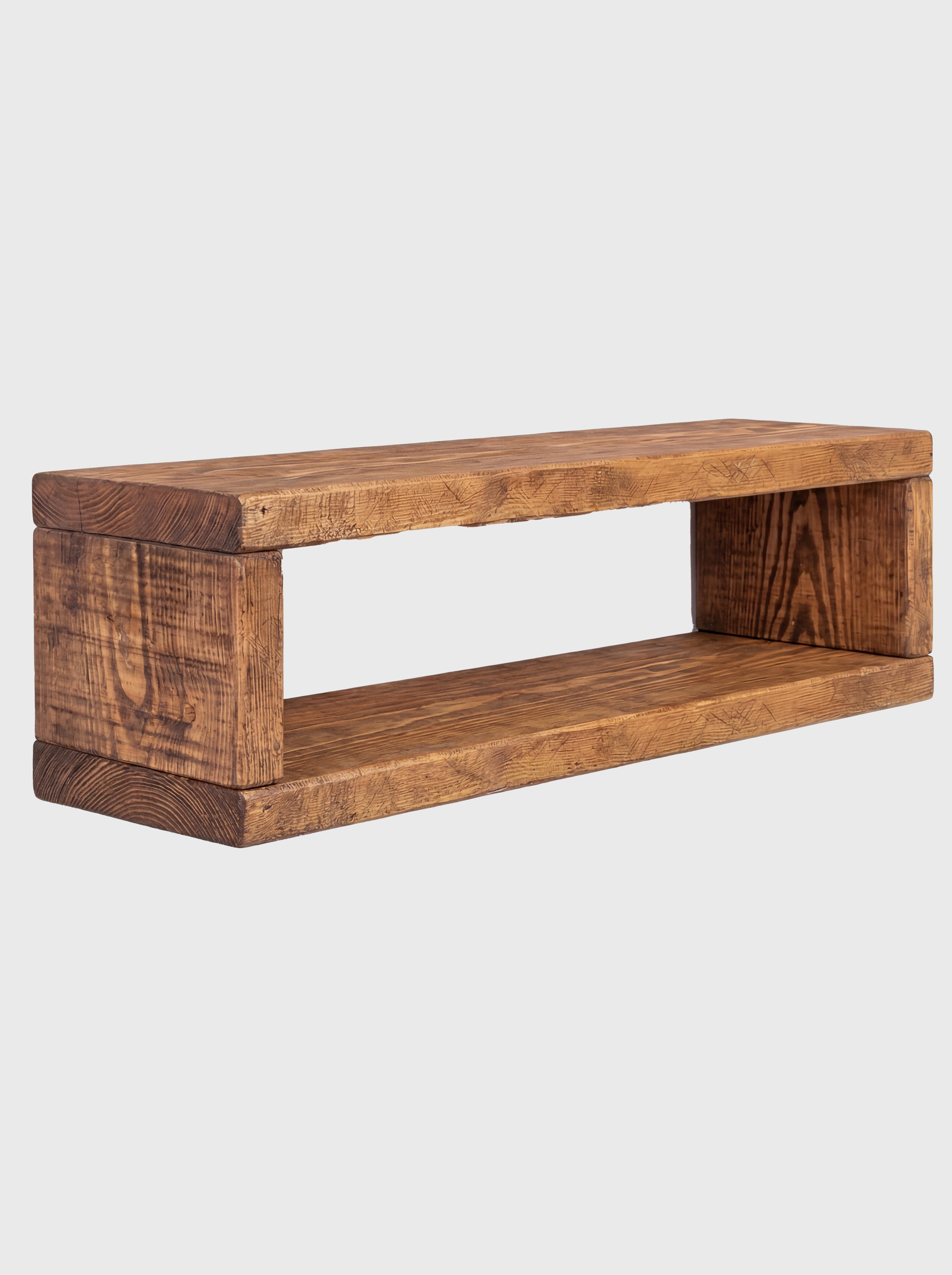 12x2 Rustic Wall Hung TV Unit - TV Stands