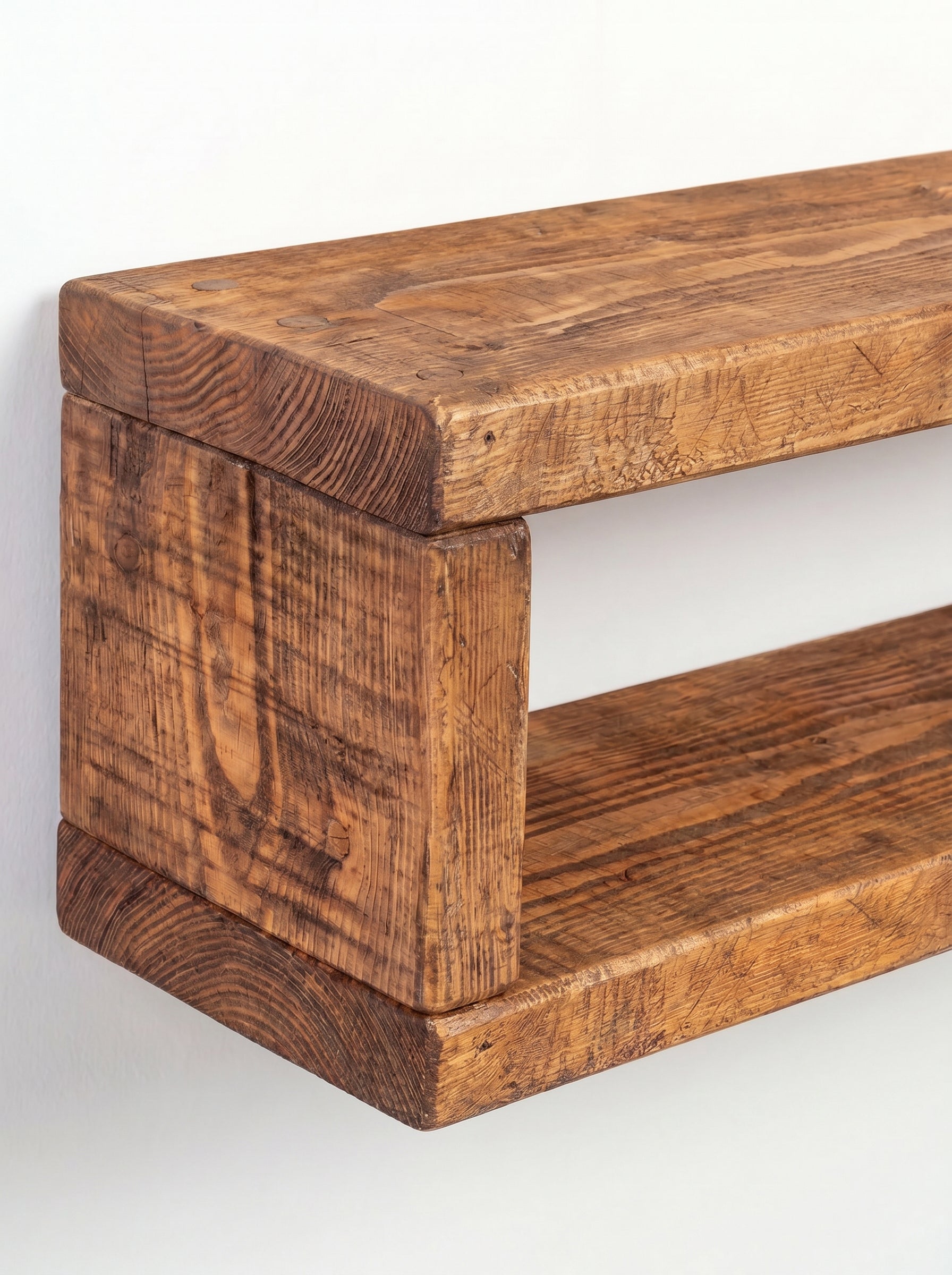 12x2 Rustic Wall Hung TV Unit - TV Stands