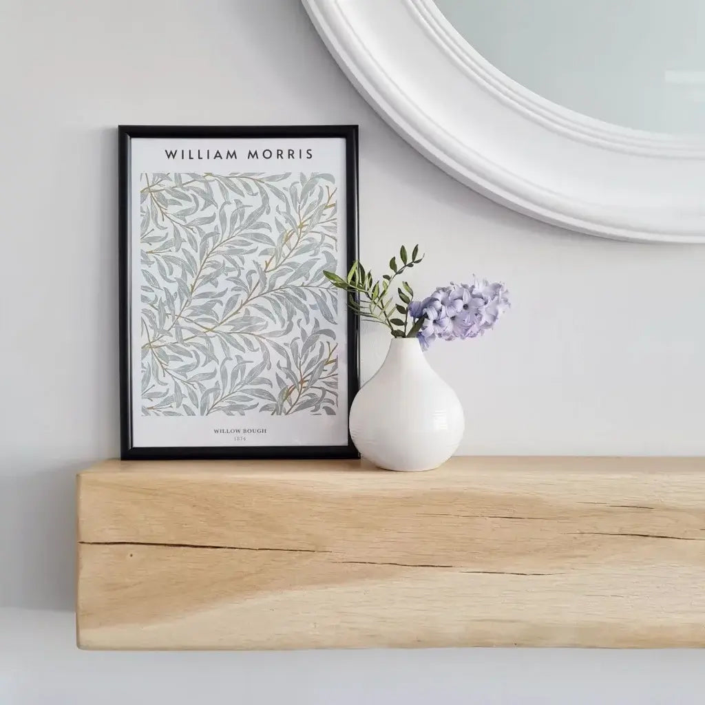 4x4 Oak Mantel Beam (9x9cm)