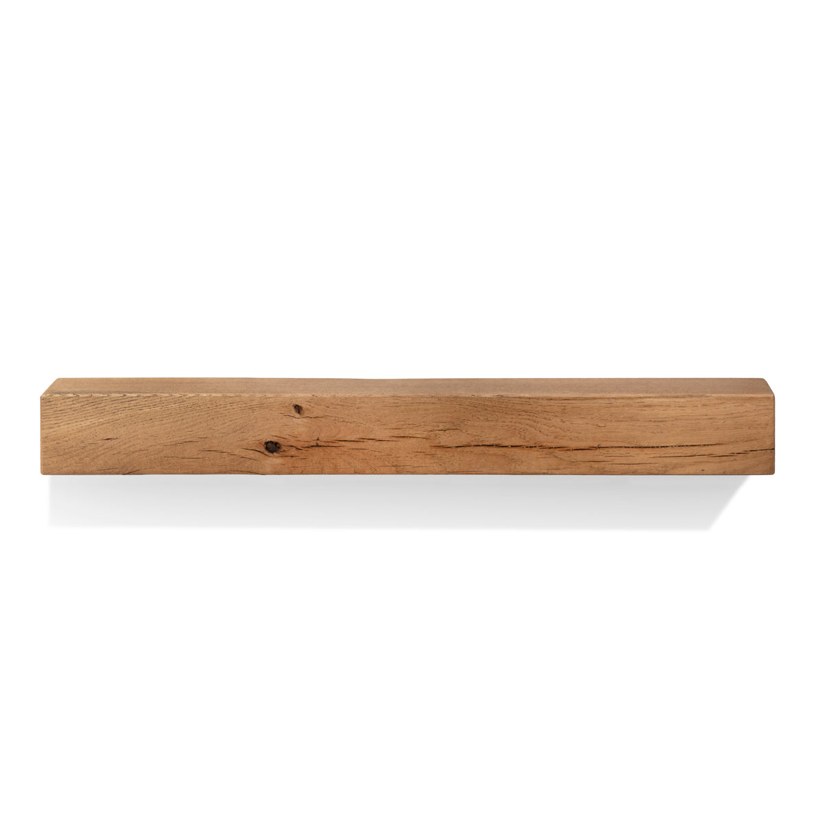 4x6 Oak Mantel Beam (9x14cm) - smoke oak