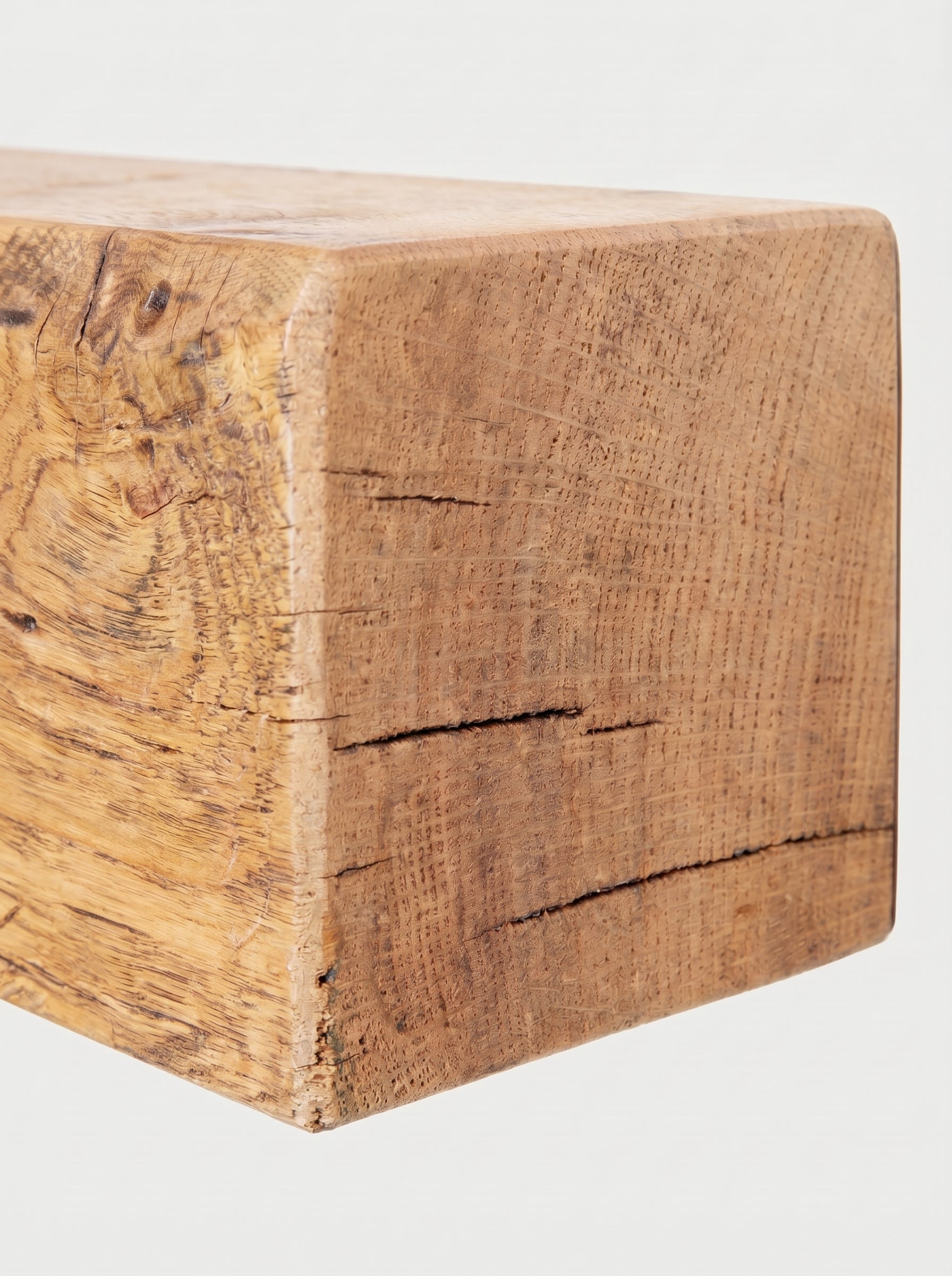 4x4 Oak Mantel Beam (9x9cm) - Mantel Beams