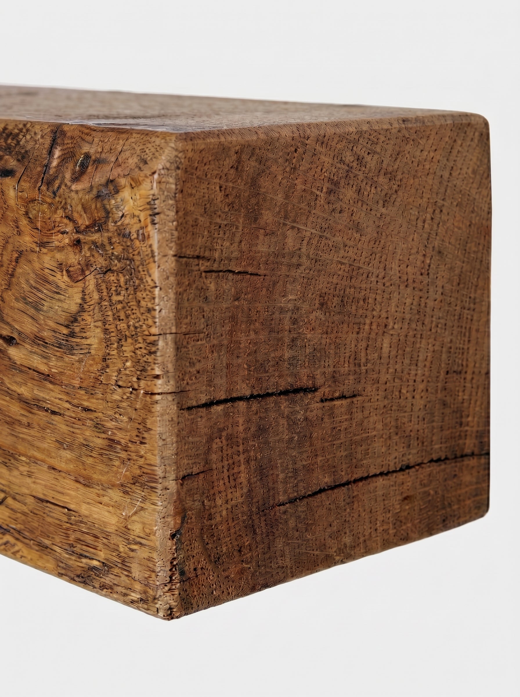 4x4 Oak Mantel Beam (9x9cm) - Mantel Beams
