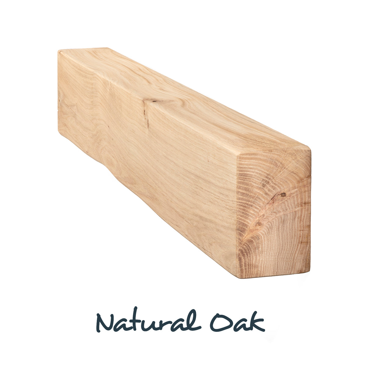 4x6 oak mantel beam - natural oak