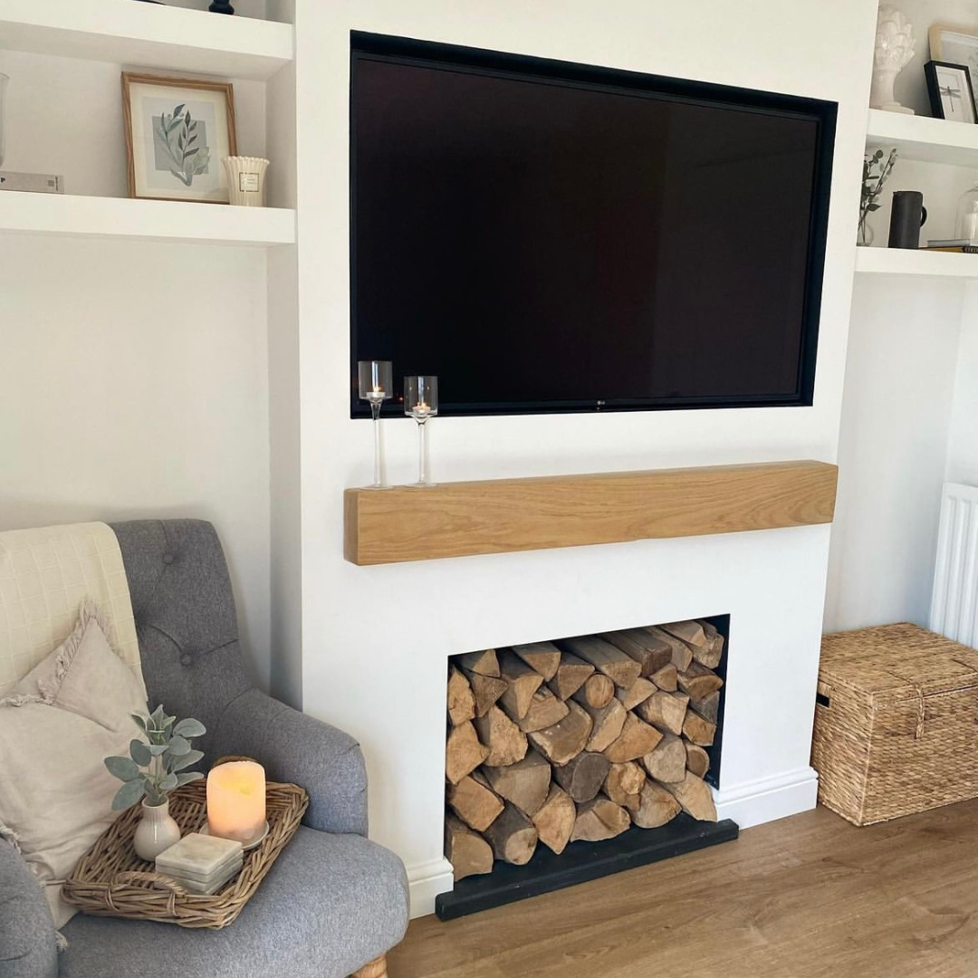 4x6 Oak Mantel Beam - Outlet - Save 20%