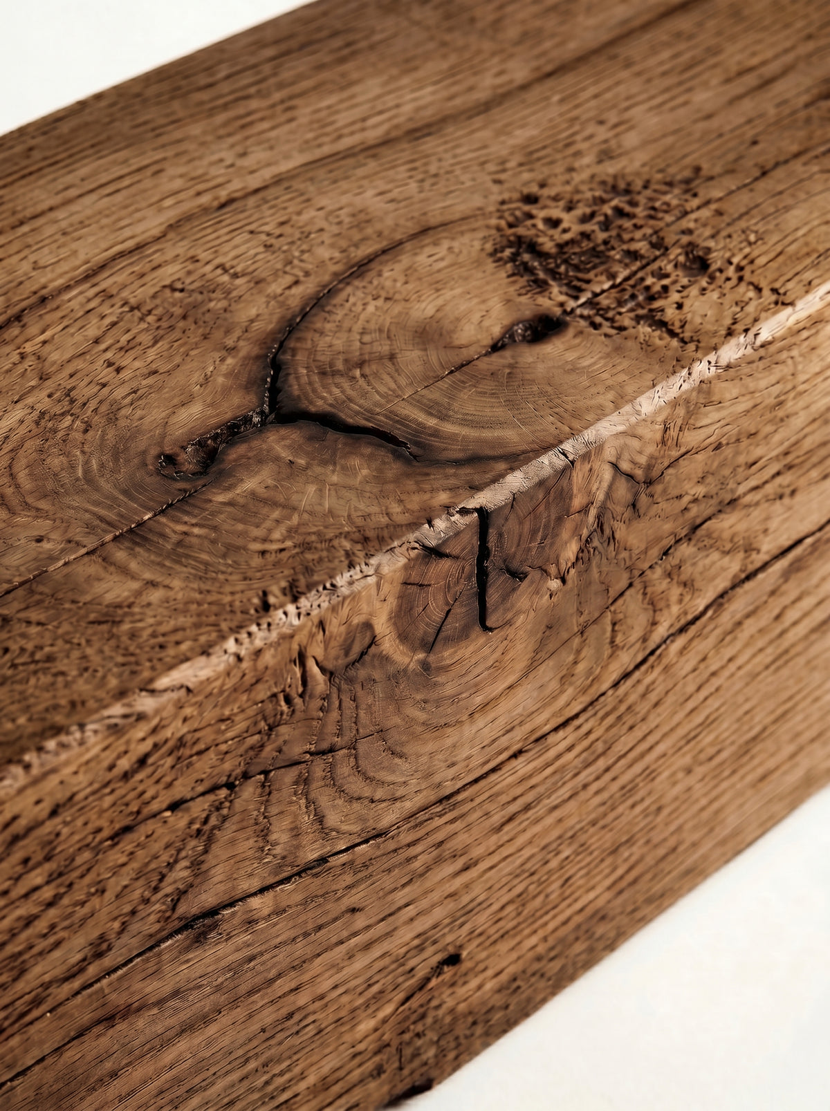 4x6 Oak Mantel Beam (9x14cm) - Mantel Beams