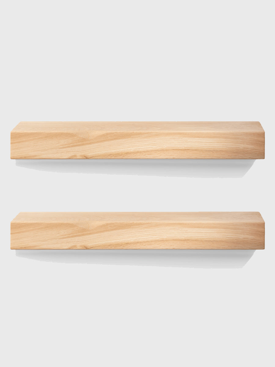 6x4 Oak Floating Shelf (14x9cm) Pack of 2
