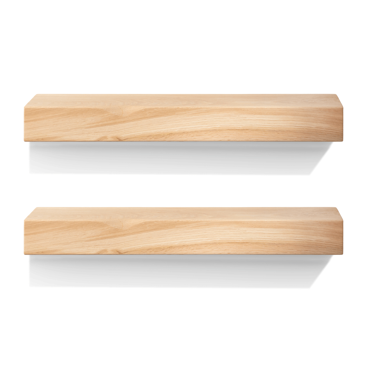 6x4 Oak Floating Shelf (14x9cm) Pack of 2
