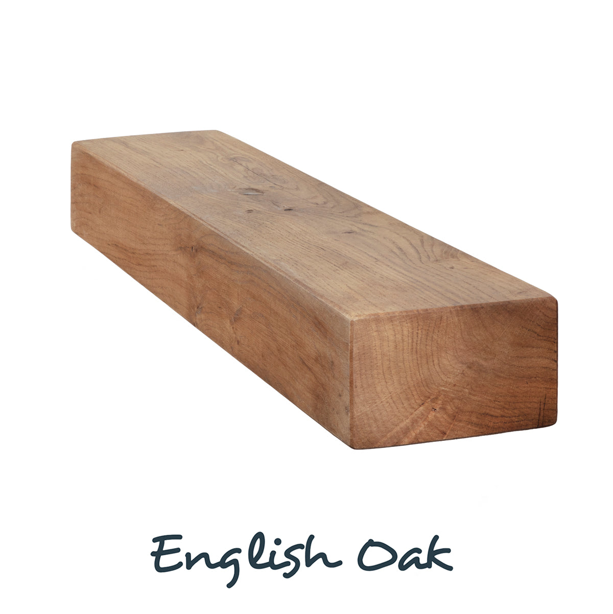 6x4 Oak Floating Shelf (14x9cm) -
