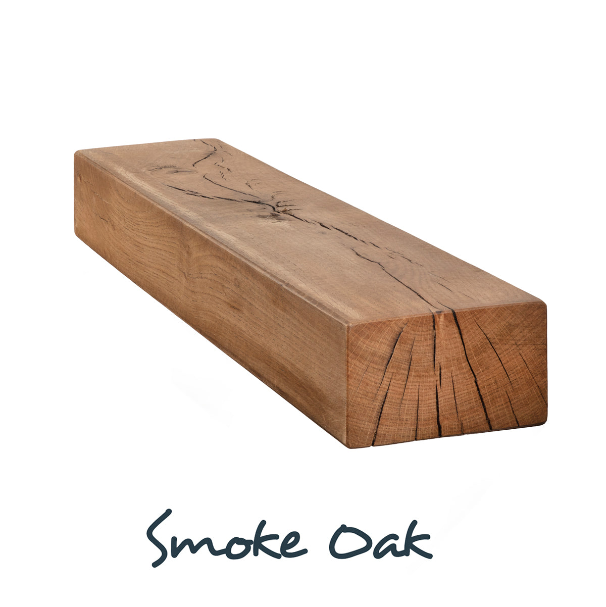 6x4 Oak Floating Shelf (14x9cm) -