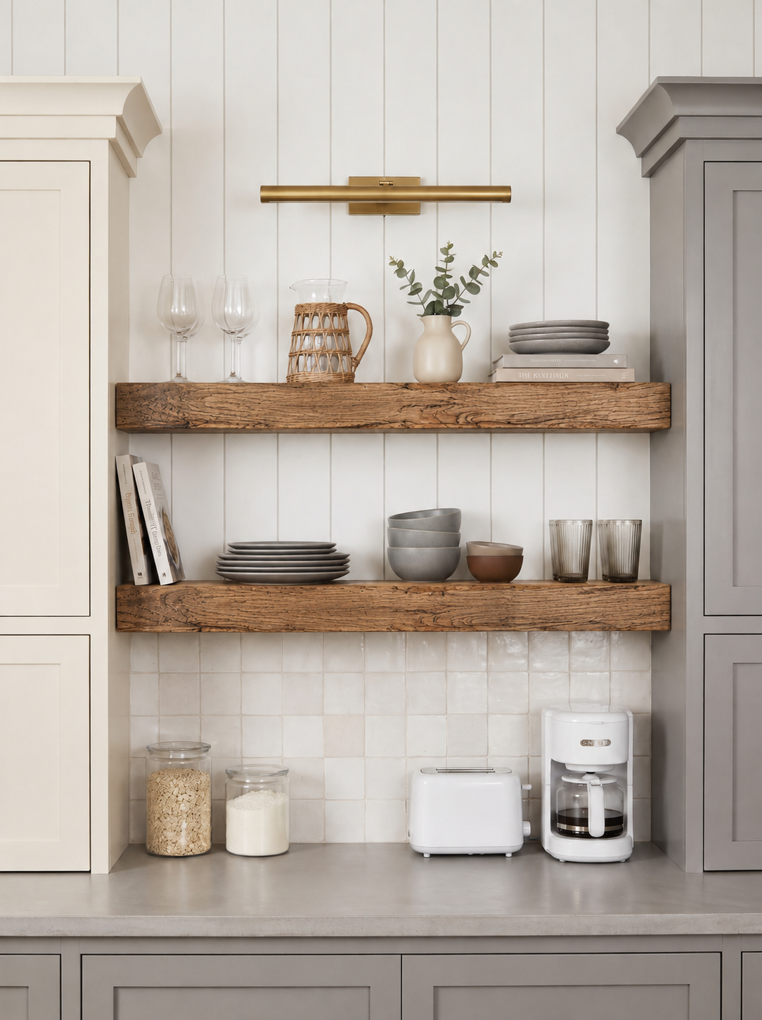 6x4 Oak Floating Shelf (14x9cm) - Floating Shelves