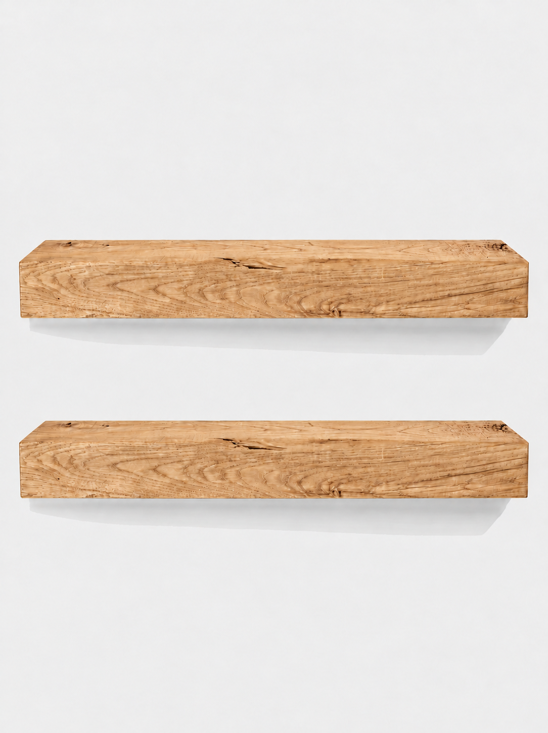 6x4 Oak Floating Shelf (14x9cm) Pack of 2 - Floating Shelves