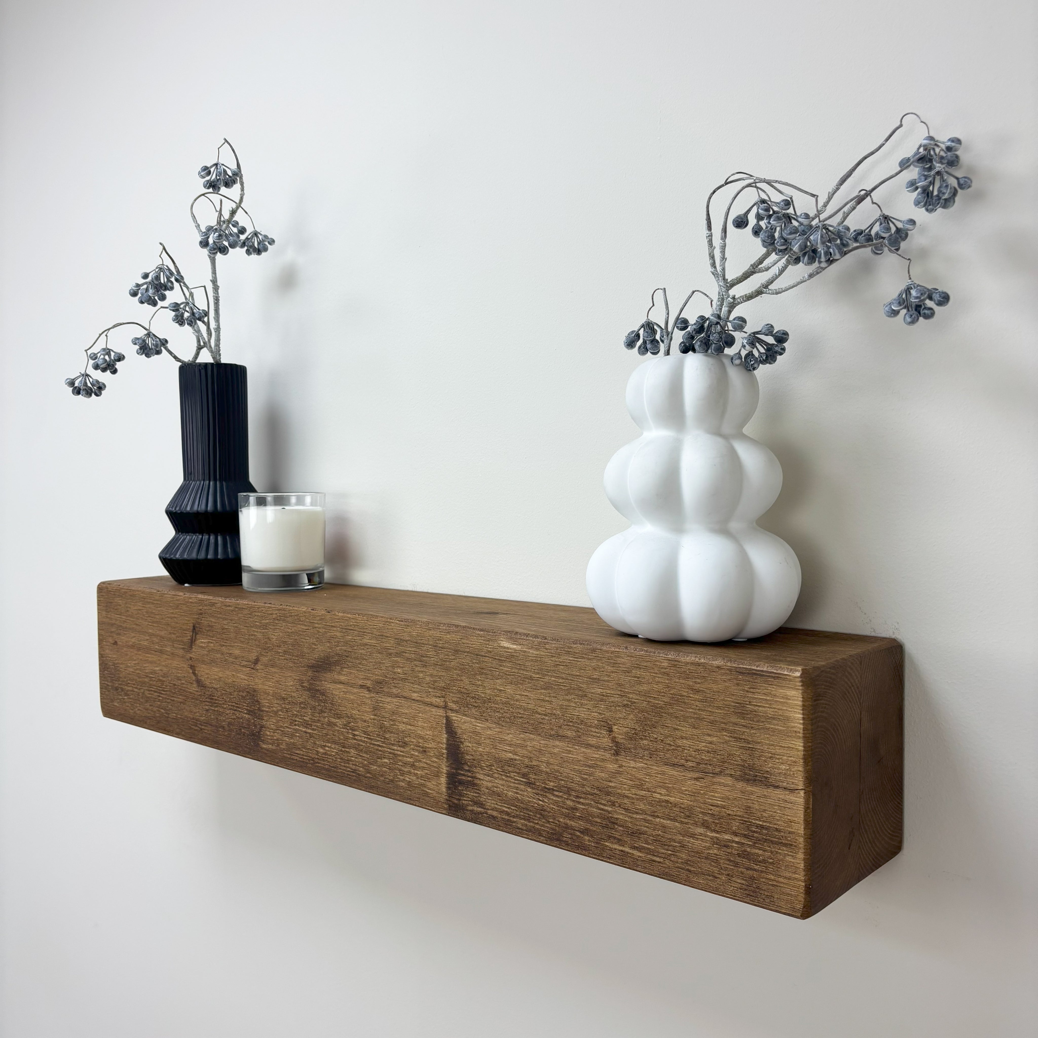 Rustic Floating Shelf - 14cm x 14.5cm -