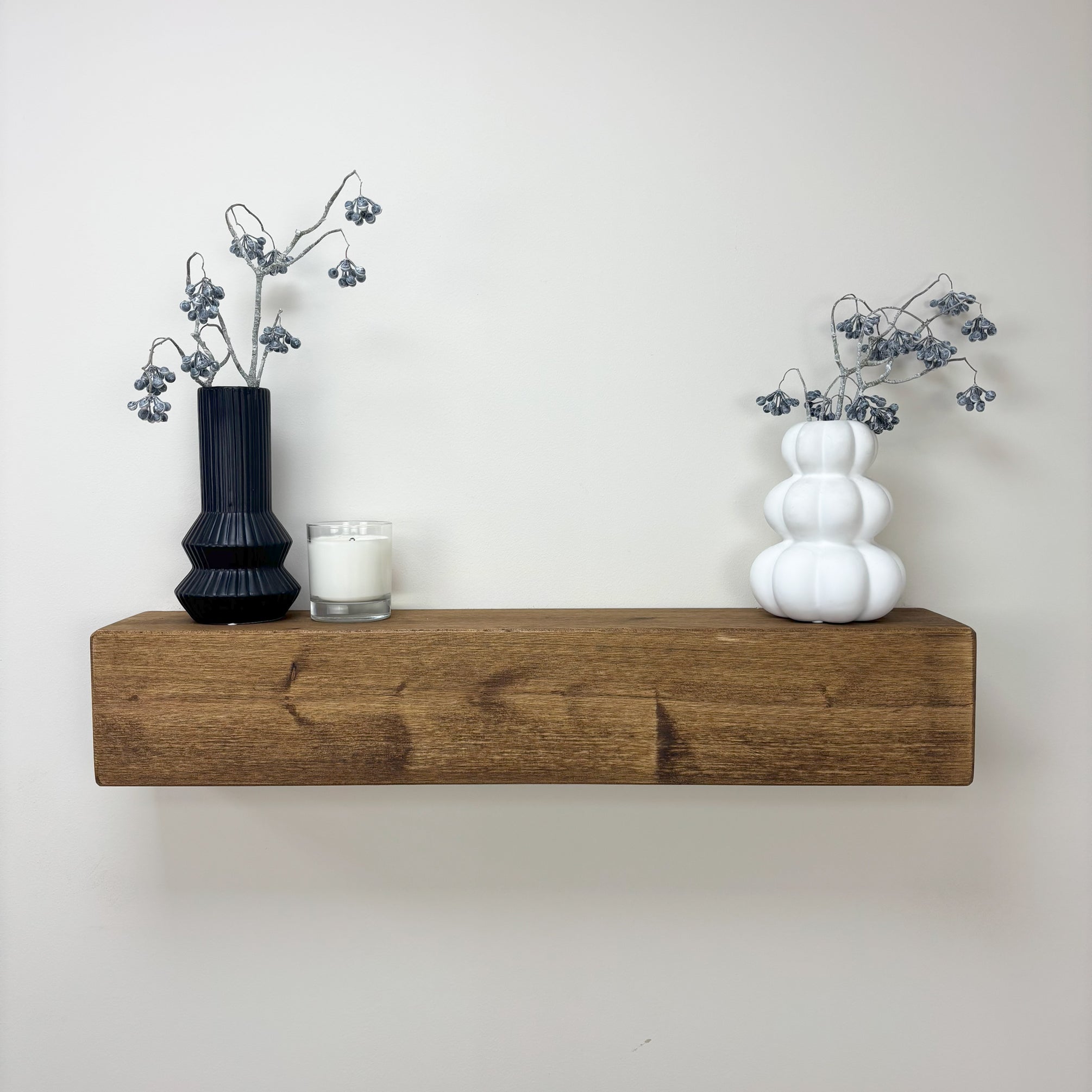 Rustic Floating Shelf - 14cm x 14.5cm -