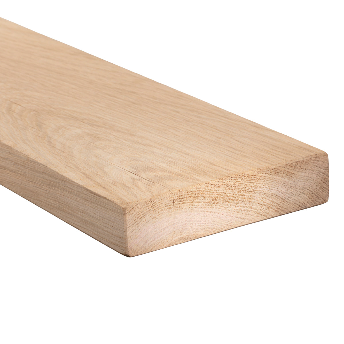 8x2 Oak Floating Shelf (19x4cm)