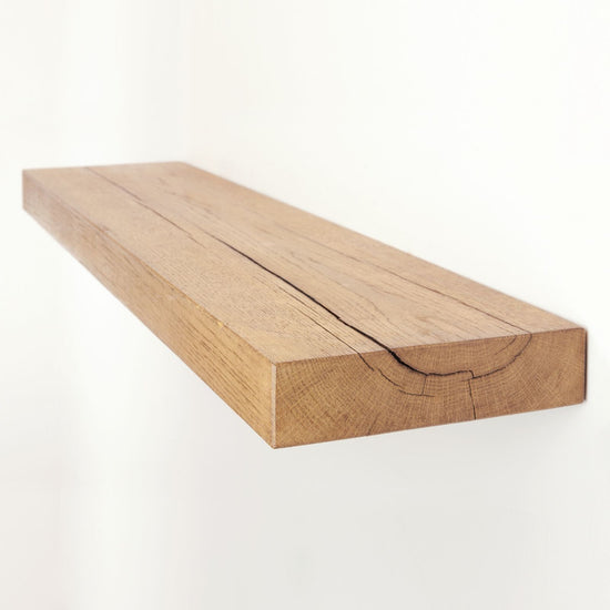 8x2 Oak Floating Shelf (19x4cm) -