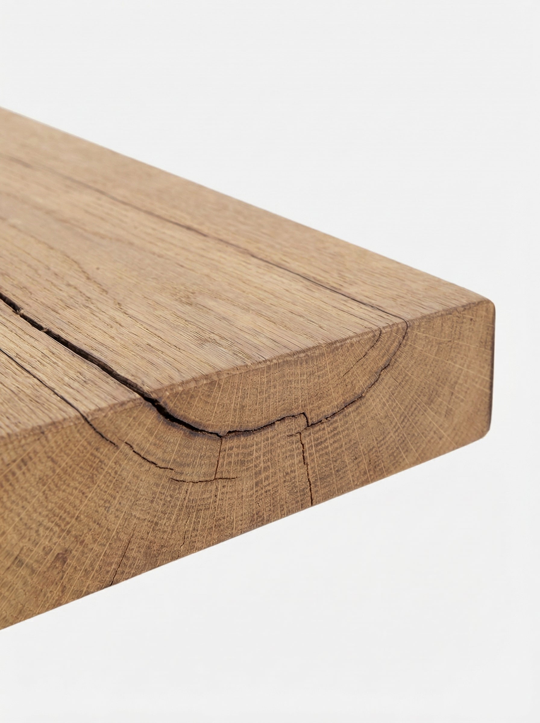 8x2 Oak Floating Shelf (19x4cm) - Floating Shelves
