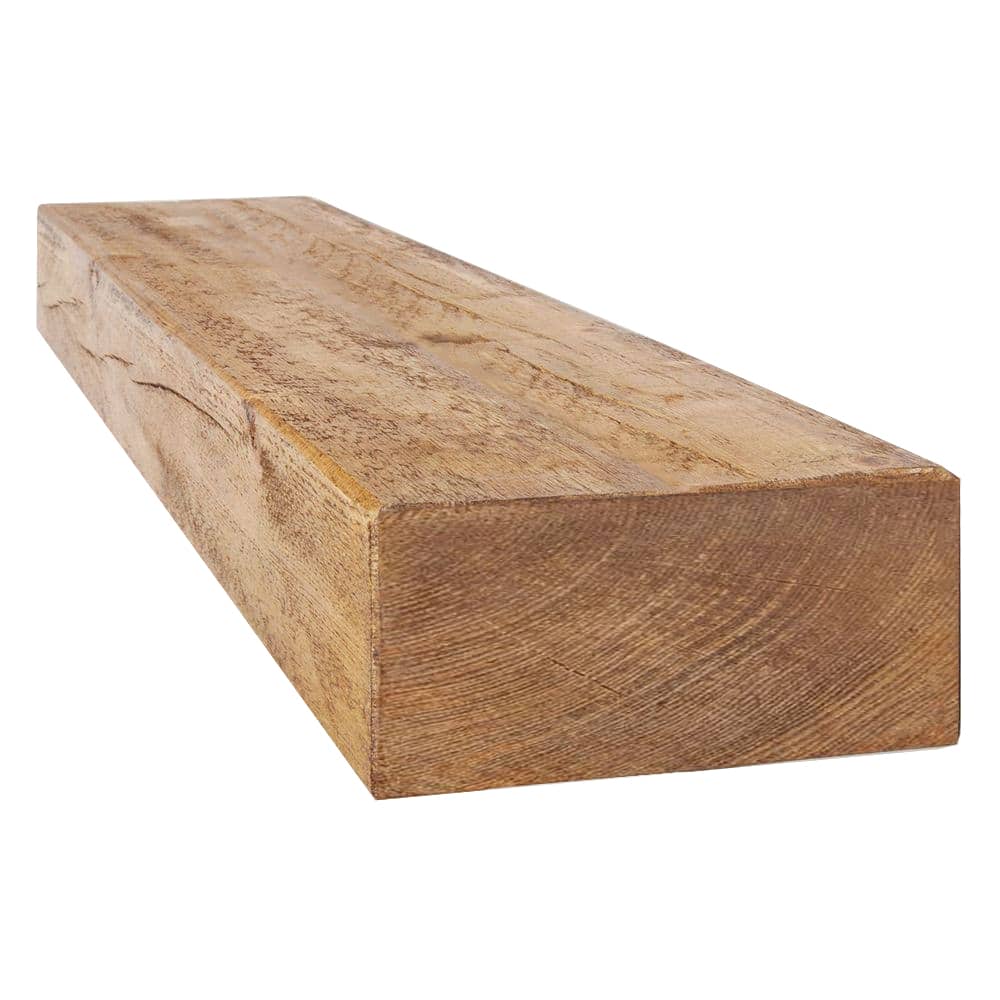 8x4 Rustic Floating Shelf - Outlet - Save 20% -