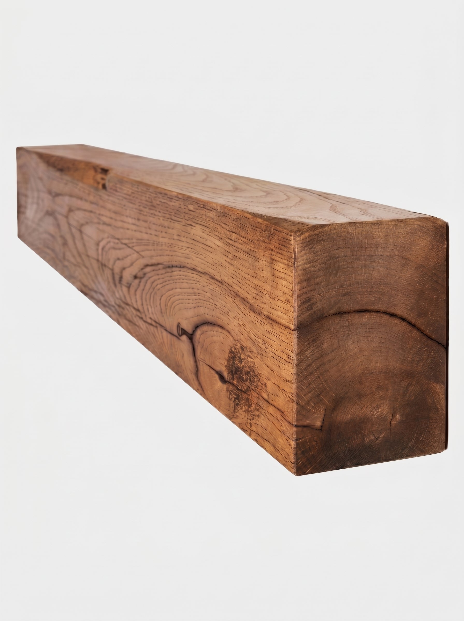4x6 Oak Mantel Beam (9x14cm) - Mantel Beams