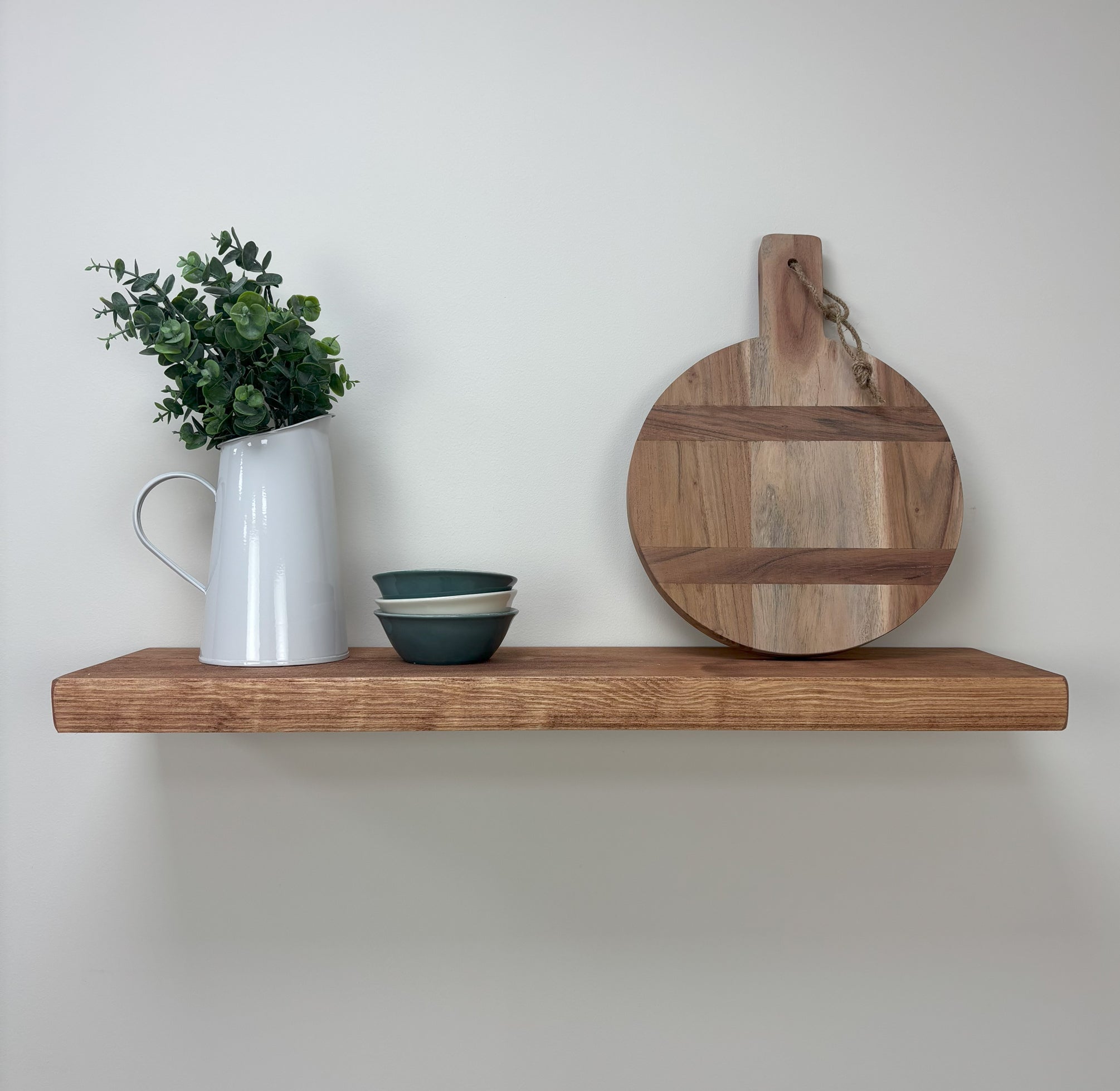 Rustic Floating Shelf - 22cm x 4.5cm -