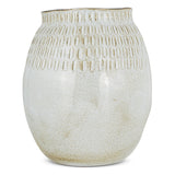 Off-White Ceramic Flower Vase