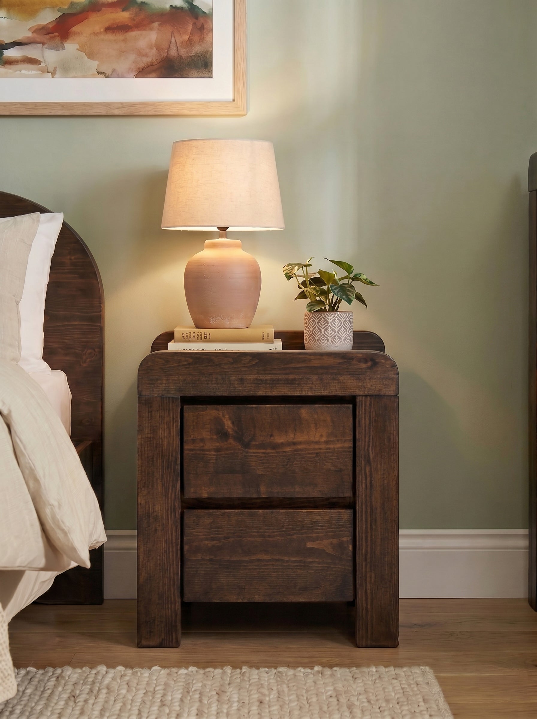 Arbeia Bedside Table - Bedside Tables