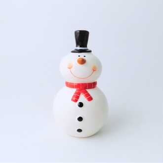 Ceramic Snowman 13cm