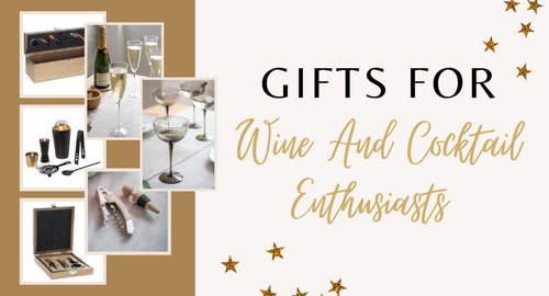 Gift Guide: Wine & Cocktail Lovers, From £11