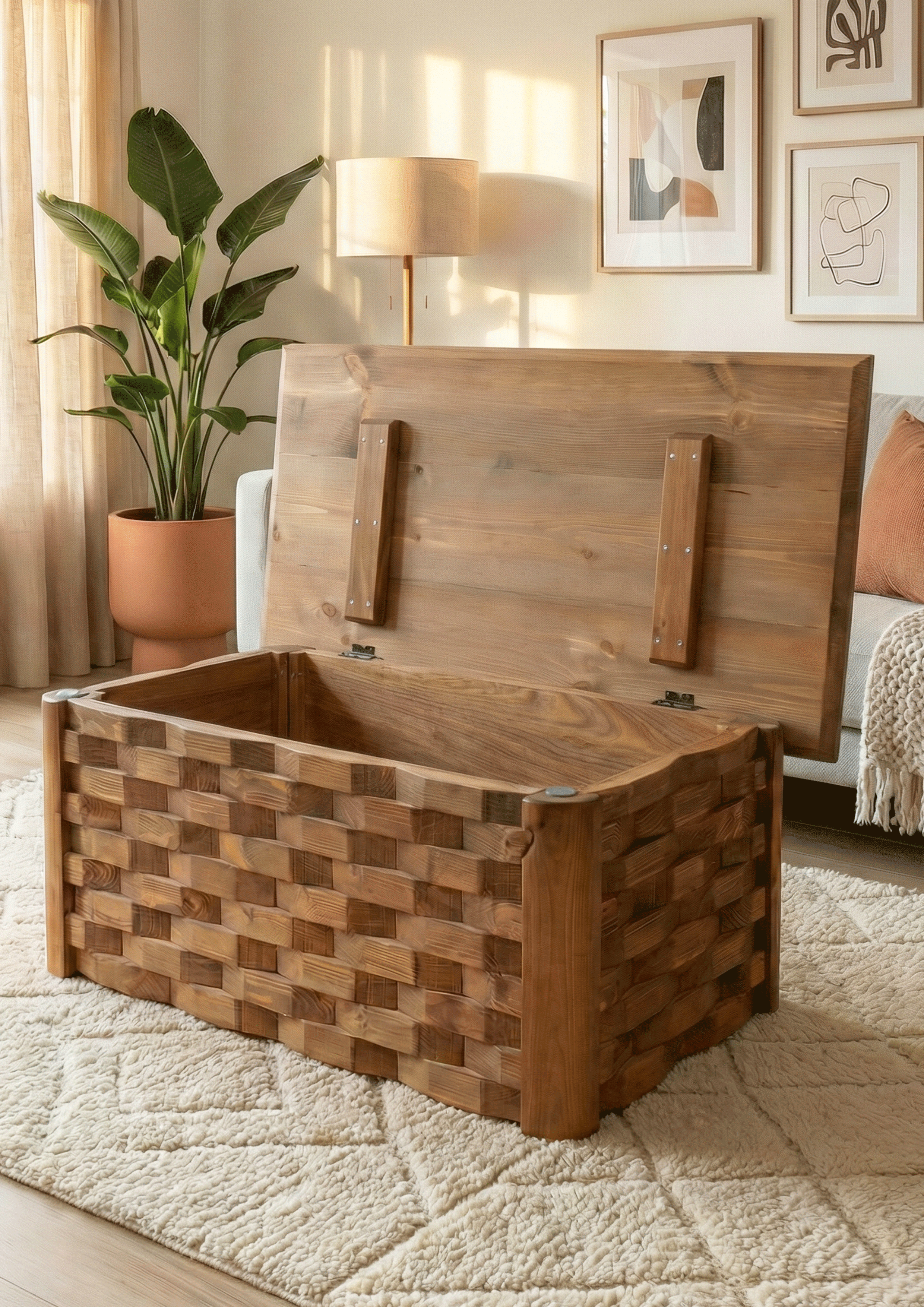 Corbridge Column Coffee Table With Storage