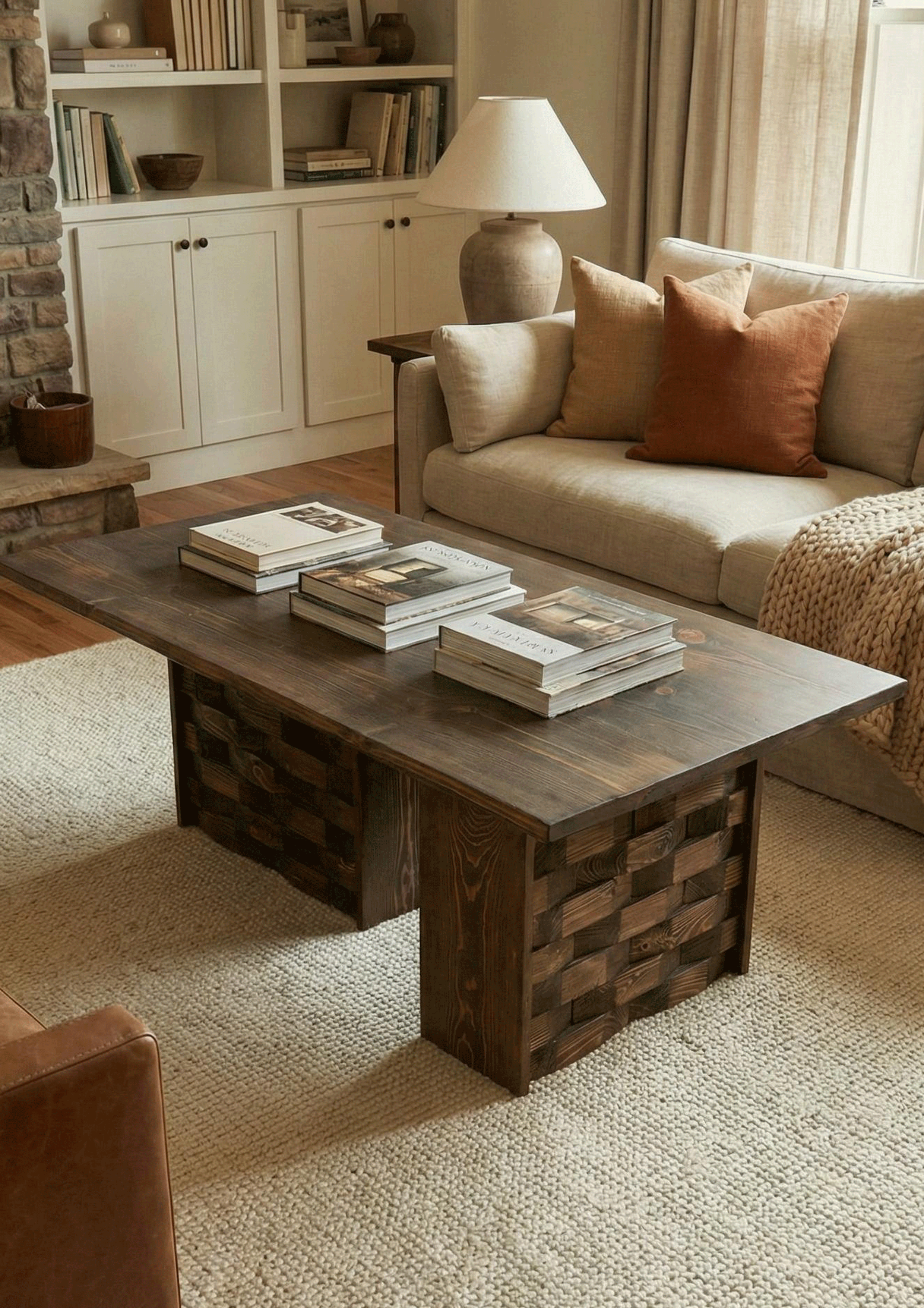 Corbridge Two Column Coffee Table
