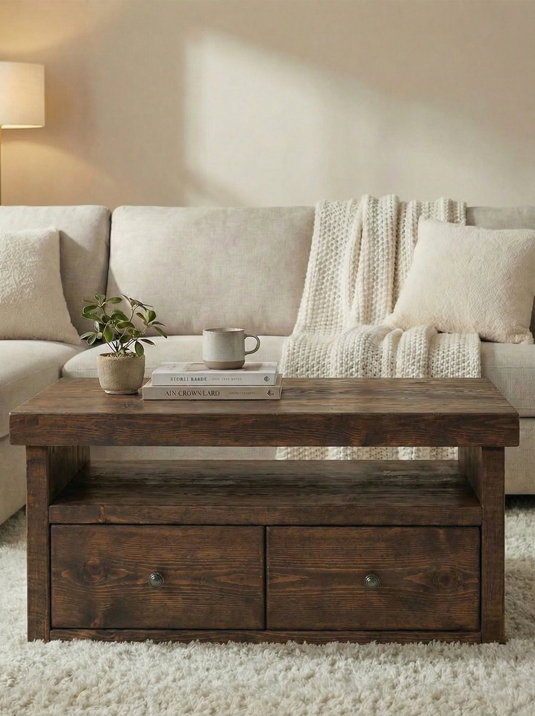Derwent Coffee Table With Drawers - Coffee Tables