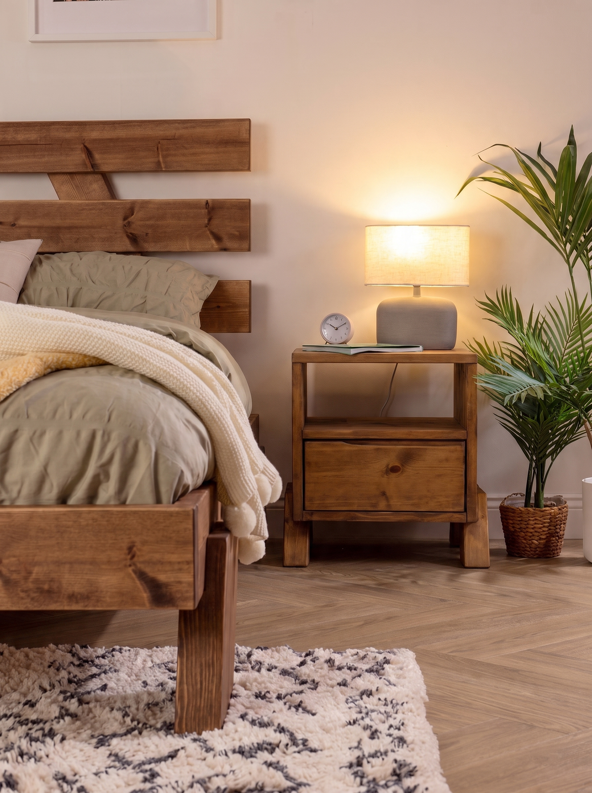 Dunston Bedside Table - Bedside Tables