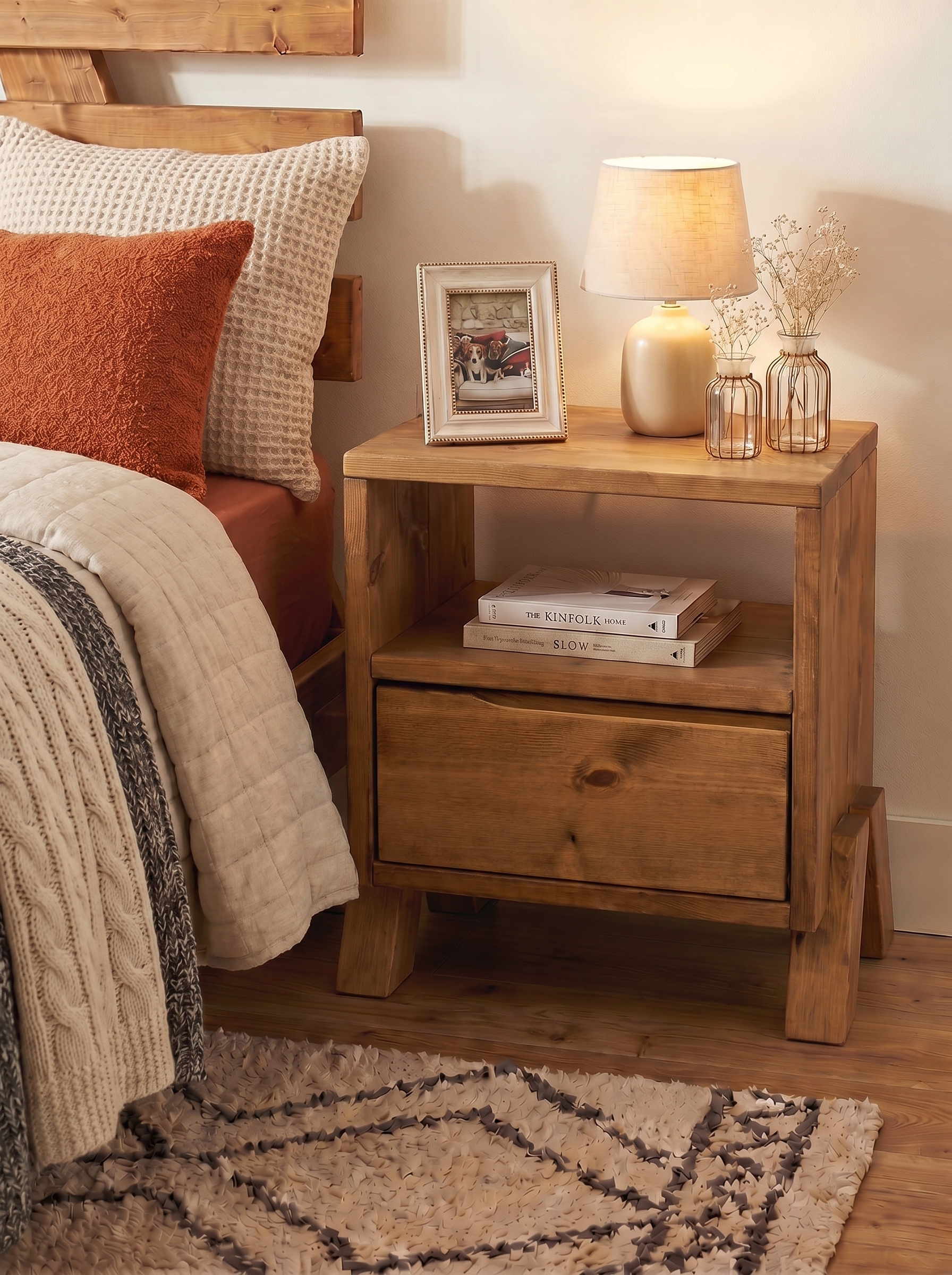 Dunston Bedside Table