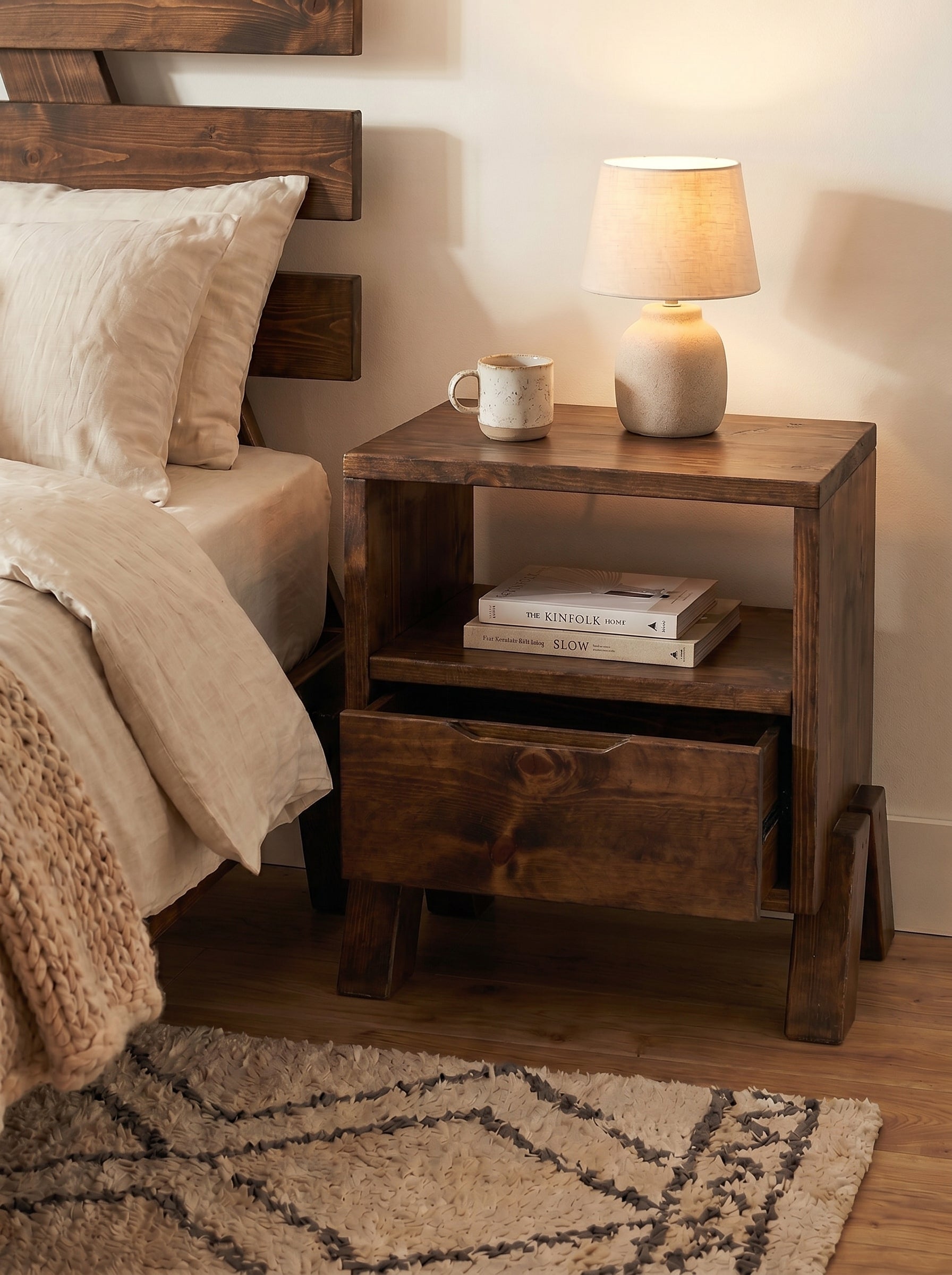 Dunston Bedside Table
