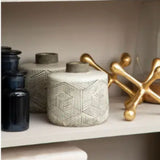 Earthenware Patterned Vase -