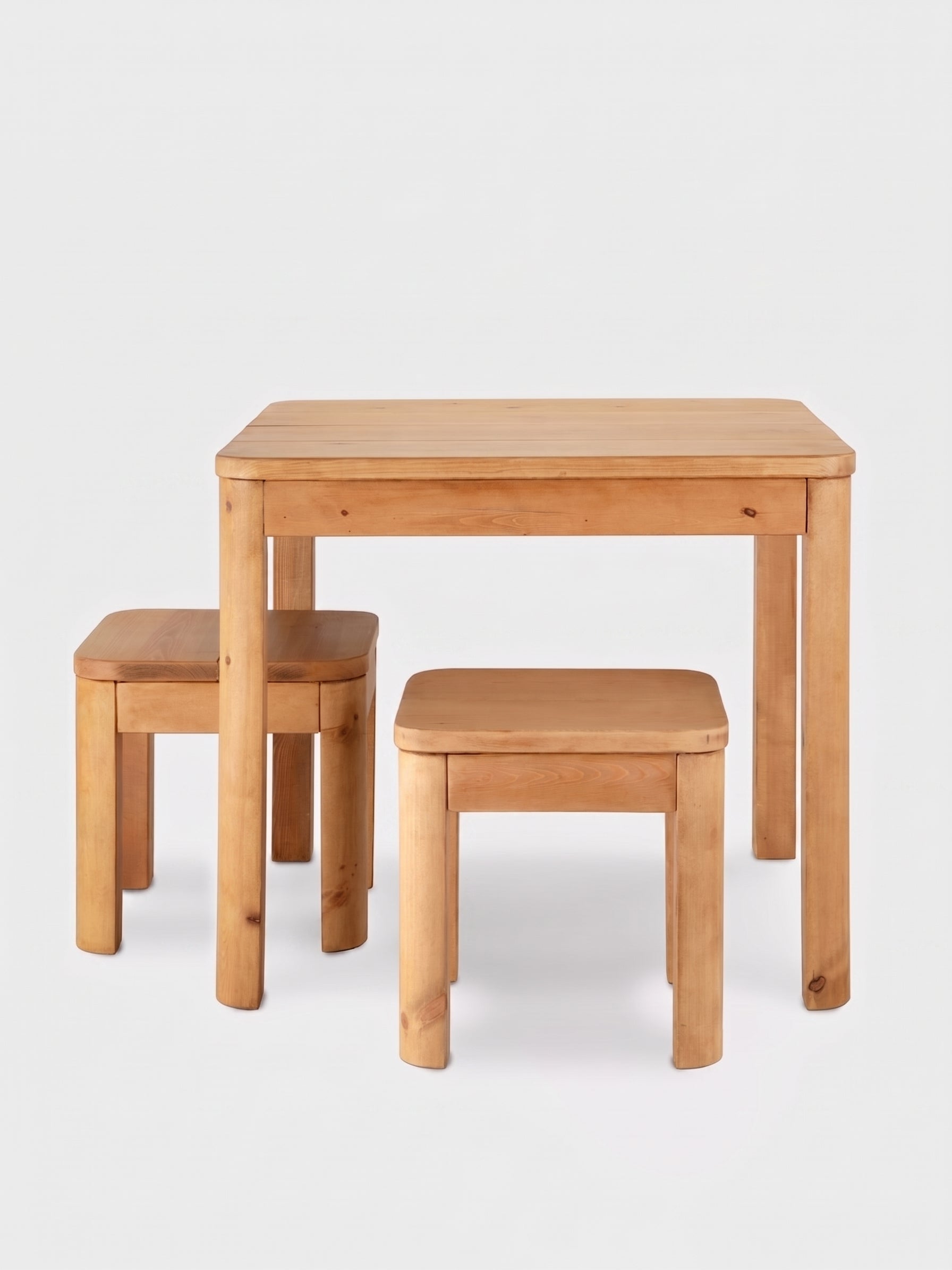 Gosforth Square Dining Table Set - Dining Table and Stools Sets
