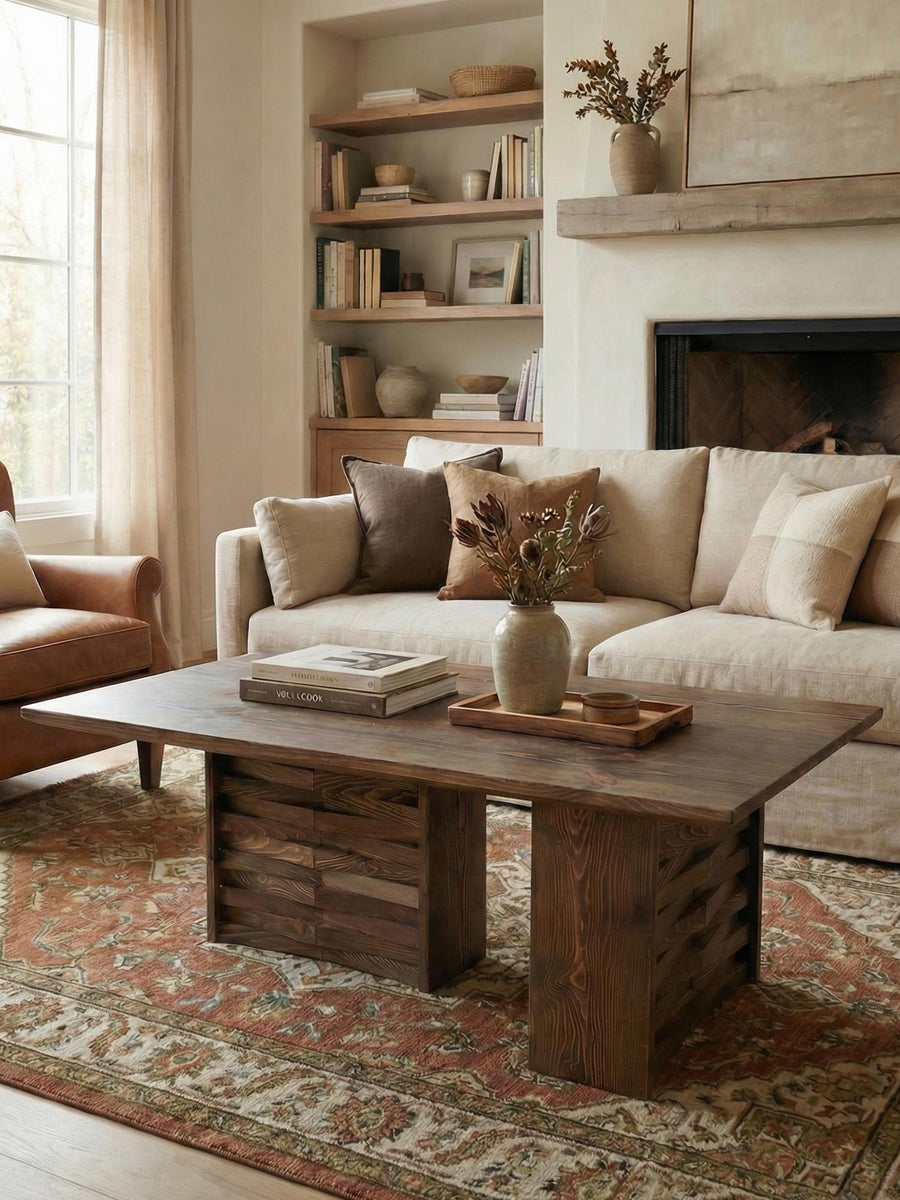 Haverton Two Column Coffee Table - Coffee Tables