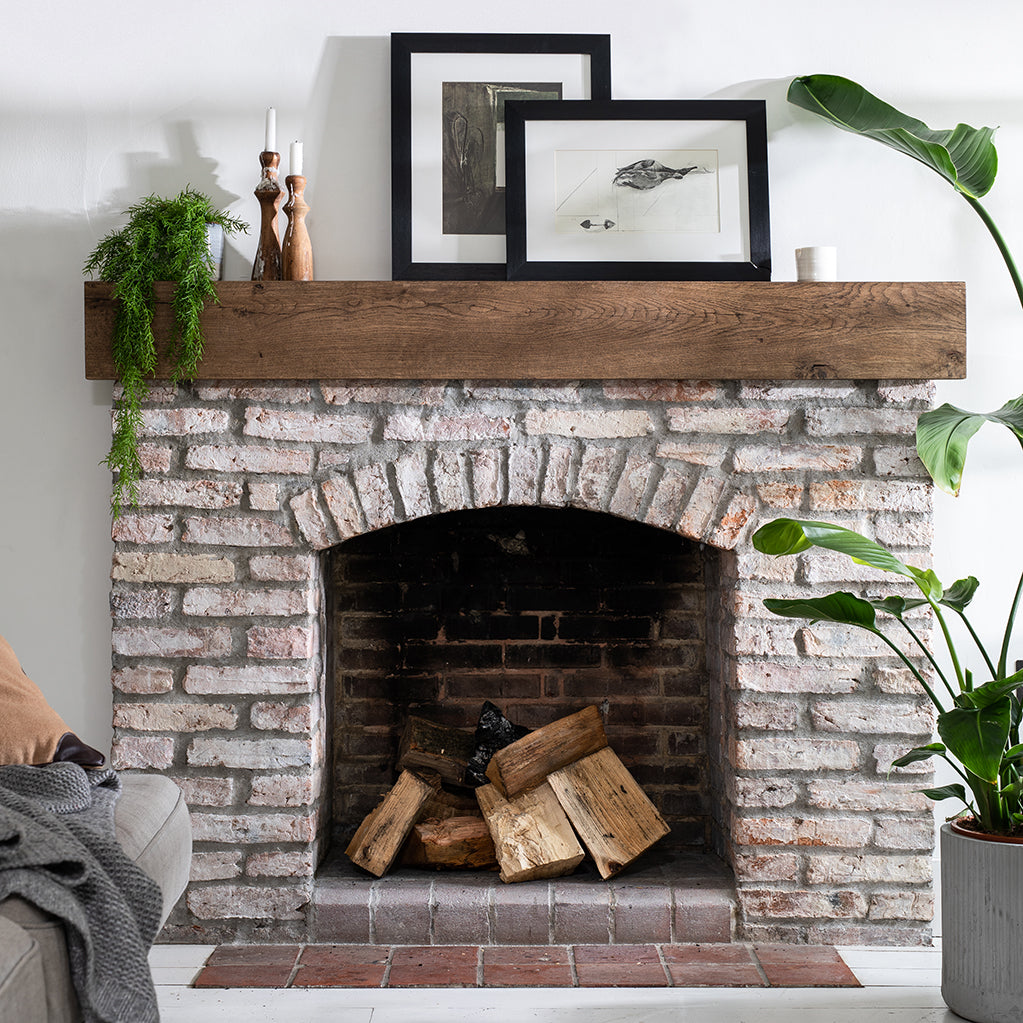 Oak Shelves & Mantels - Wax Finish Samples