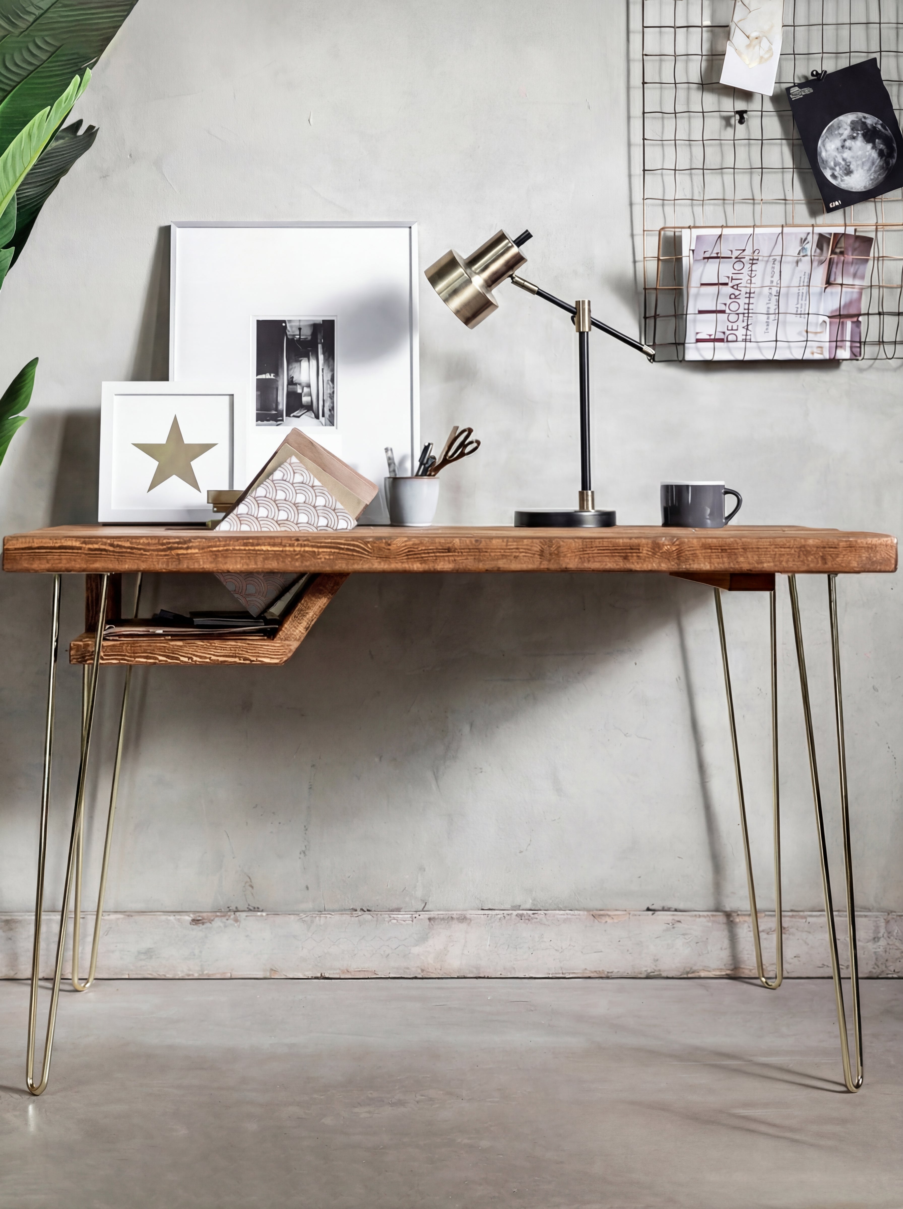 Ouseburn Desk With Storage - Desks
