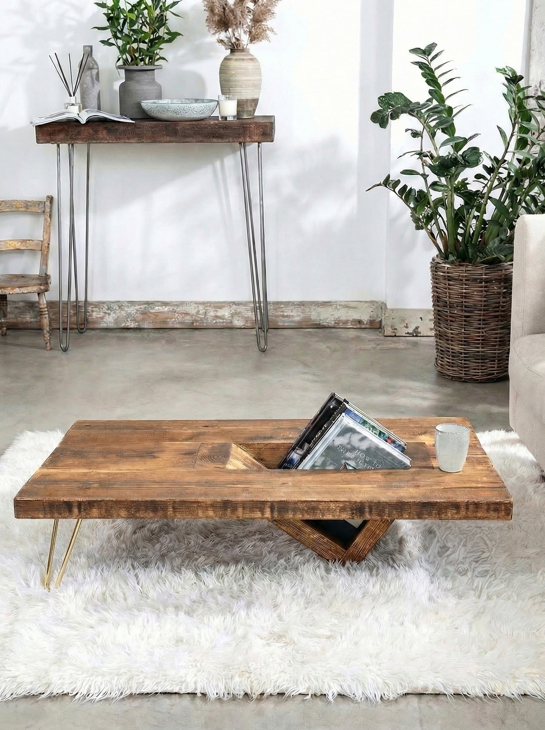Ouseburn Coffee Table With Storage - Coffee Tables