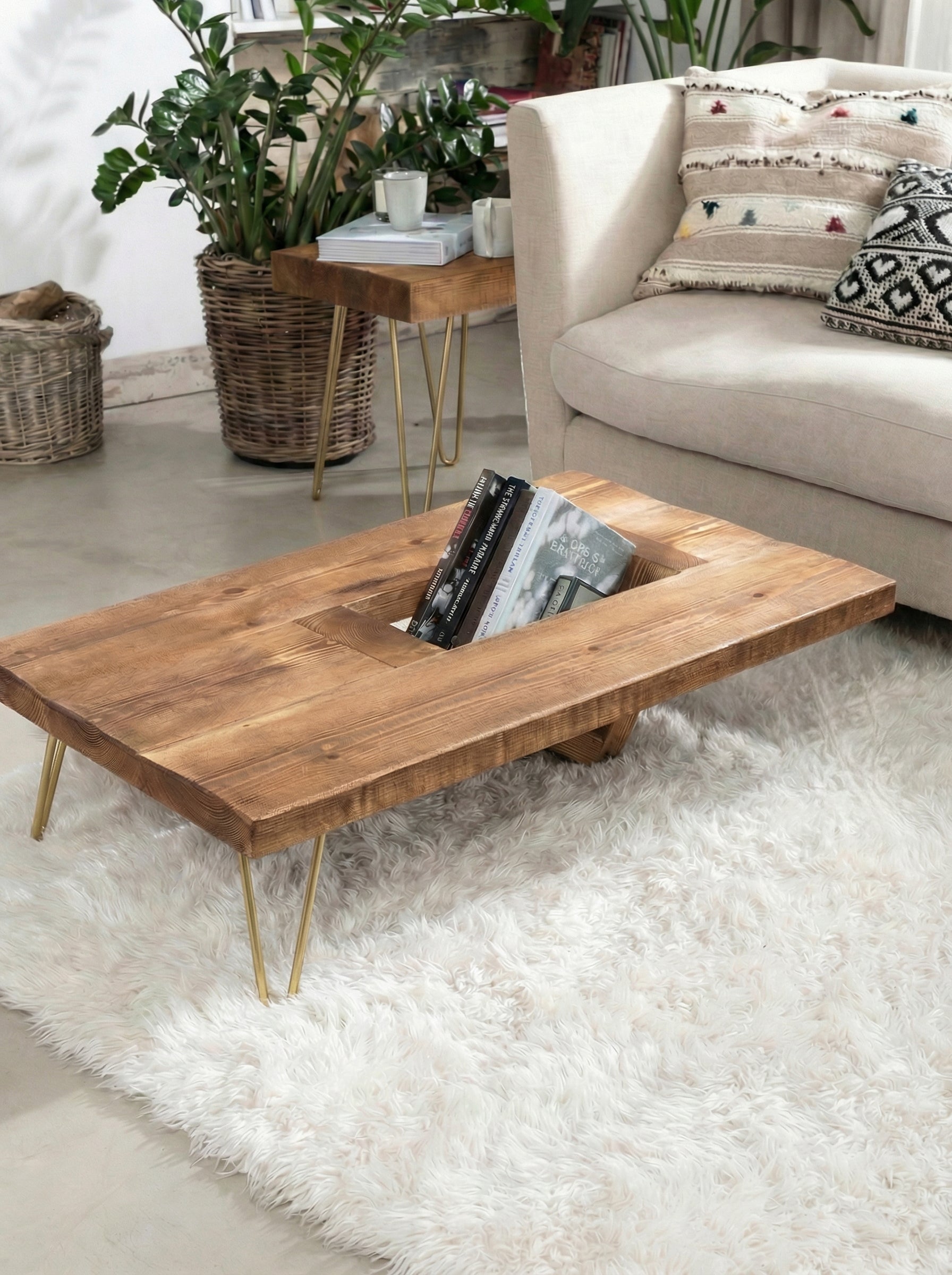 Ouseburn Coffee Table With Storage - Coffee Tables