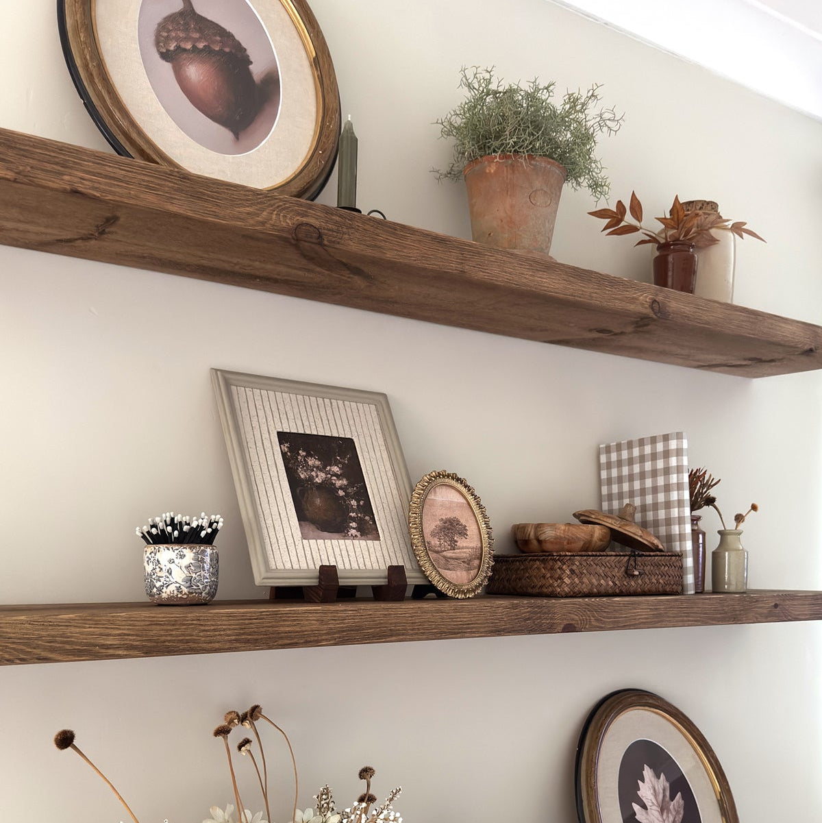 Rustic Floating Shelf - 22cm x 4.5cm