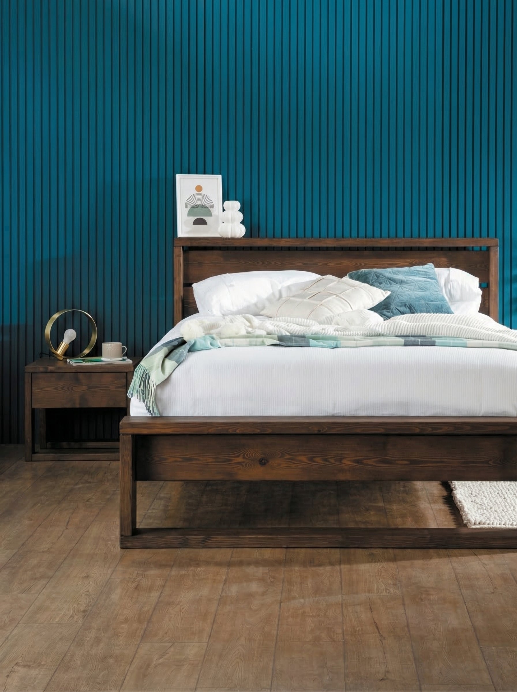 Sandyford Bedside Table With Drawer - Bedside Tables