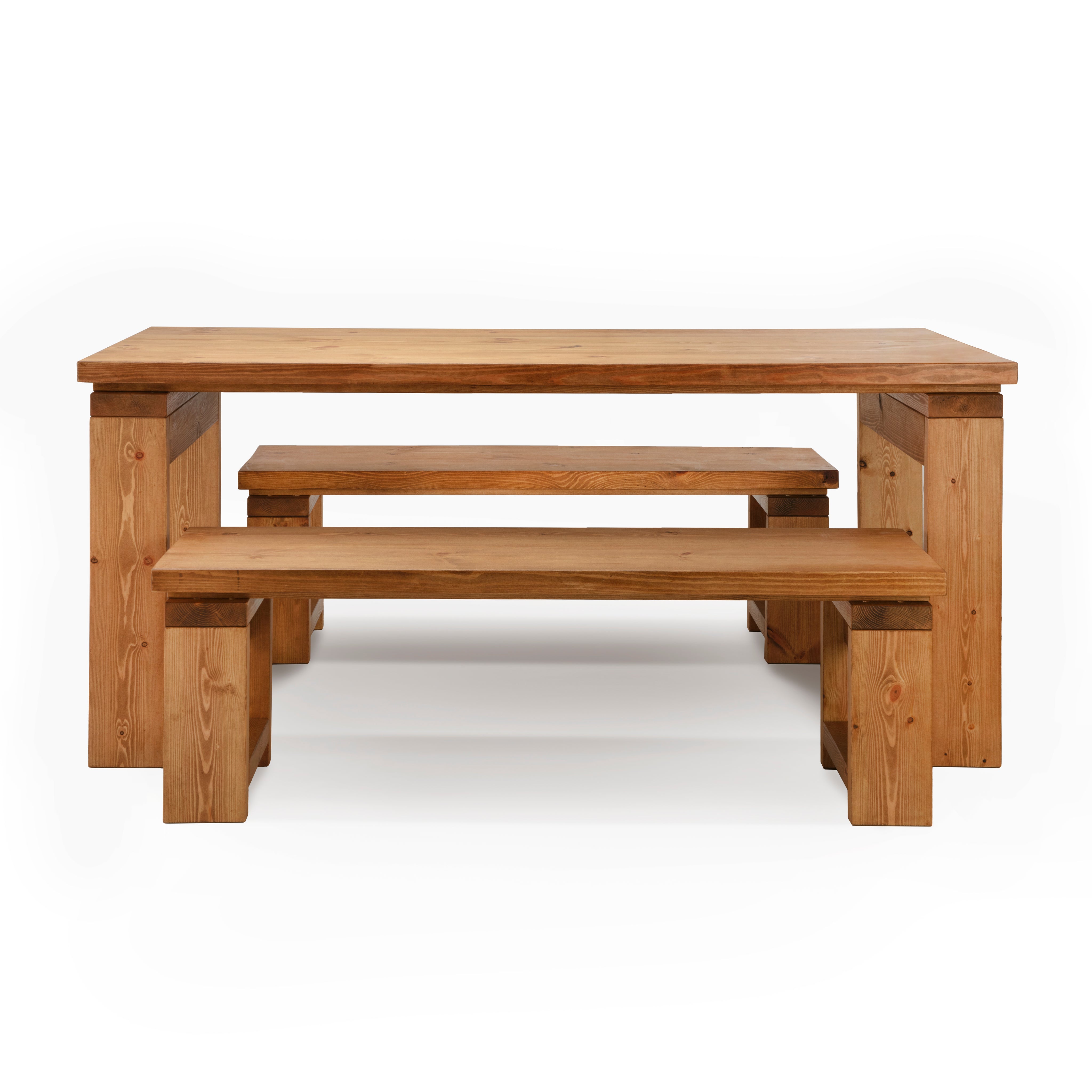 Sandyford Dining Table And Benches -