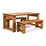 Sandyford Dining Table And Benches -