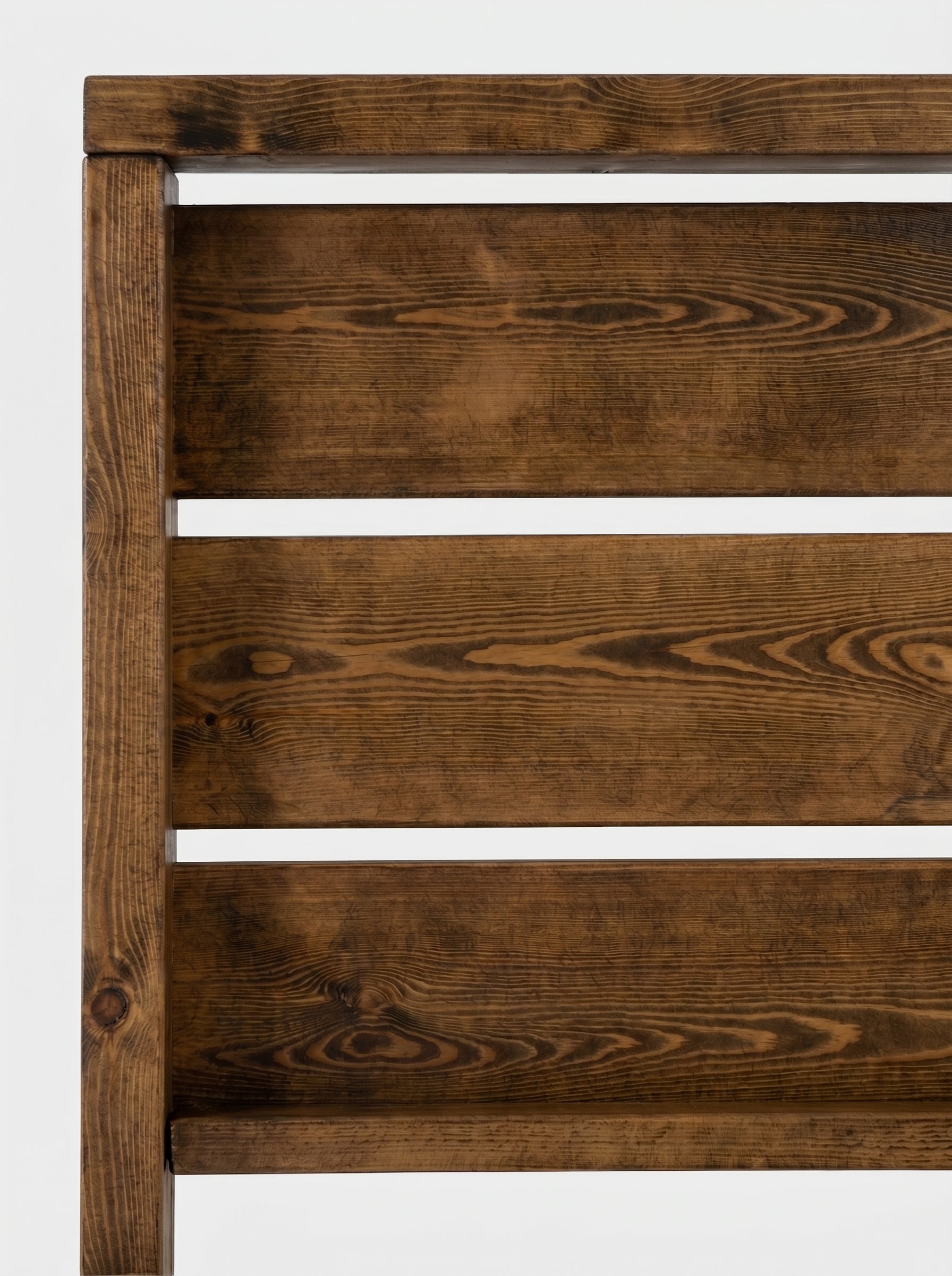 Sandyford Slatted Headboard Bed Frame - Bed Frames